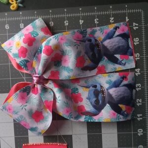 Floral Cartoon Character Hair Bow